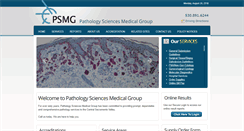 Desktop Screenshot of pathologysciences.com